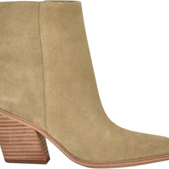 Calvin Klein Fallone Suede Booties - Picture 5 of 6